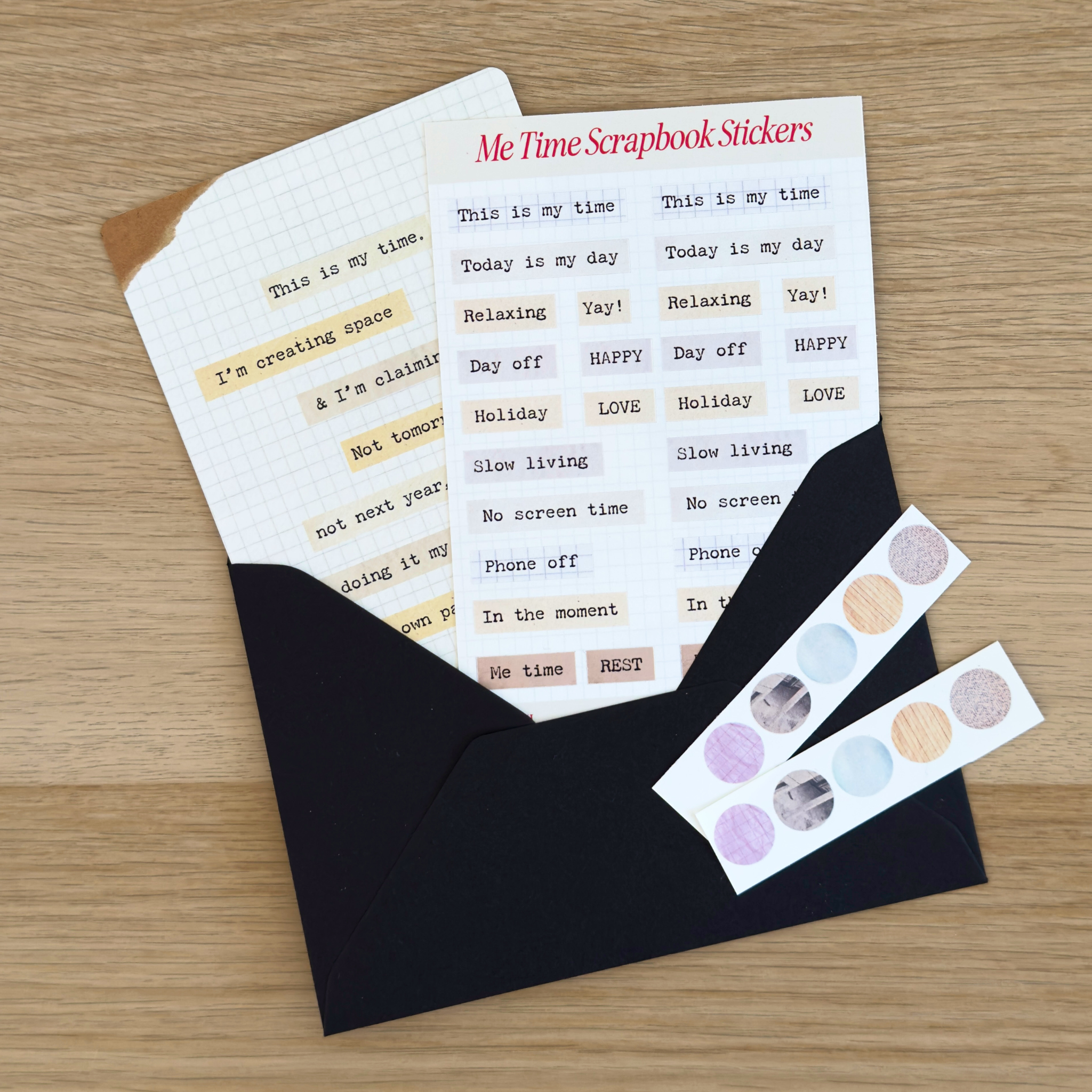 June Snail Mail Letter: Your Own Pace
