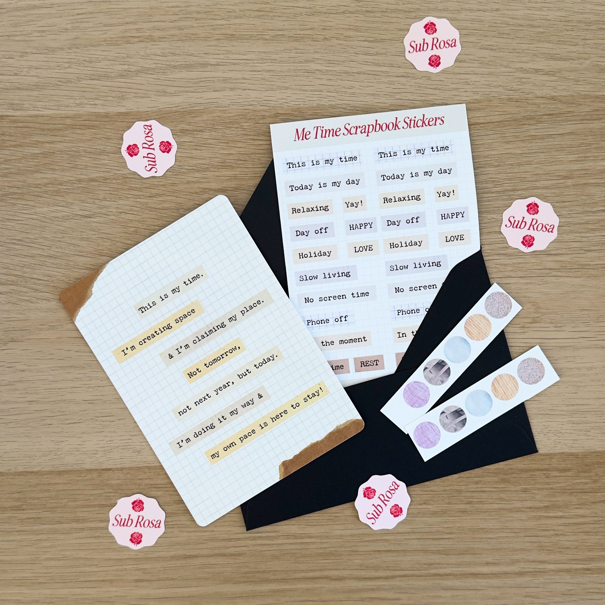 June Snail Mail Letter: Your Own Pace