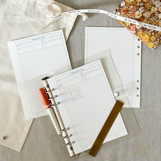 Commonplace Book Journal Insert - A5