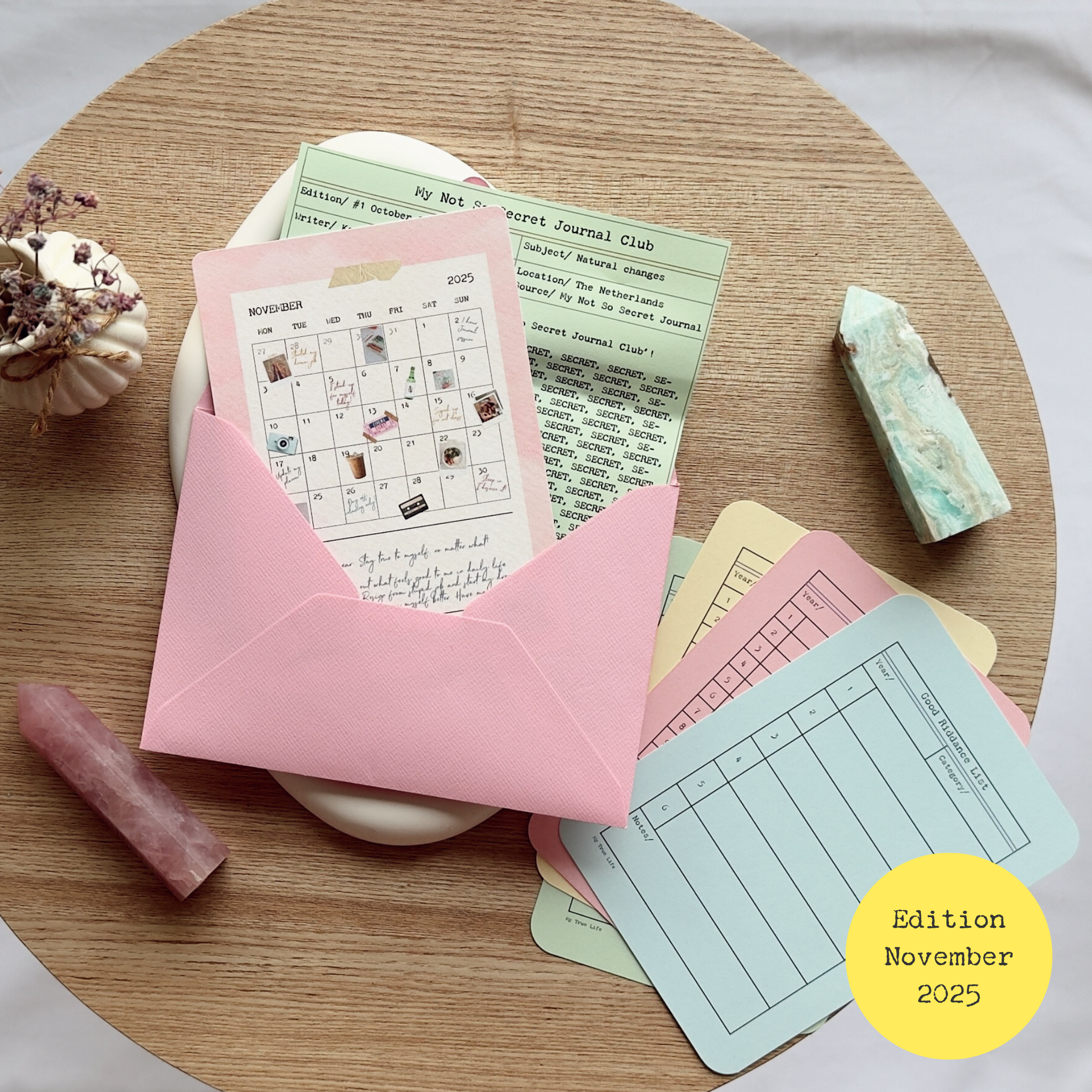 My Not So Secret Journal Club - Snail mail subscription