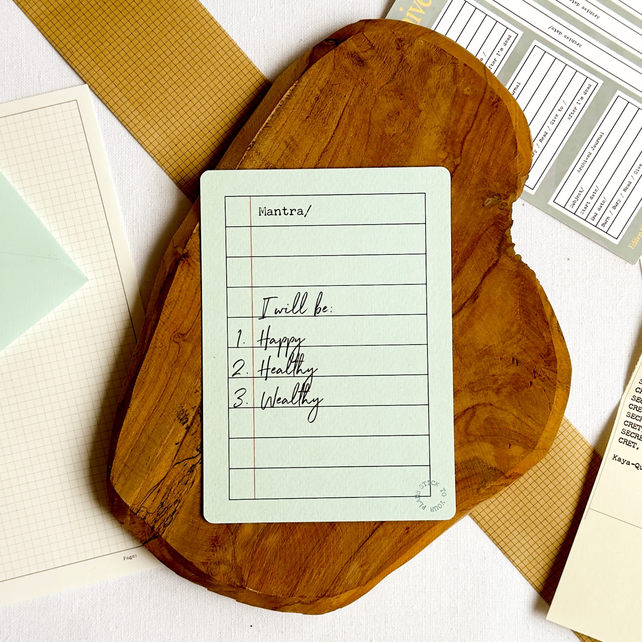 My Not So Secret Journal Club - Snail mail subscription