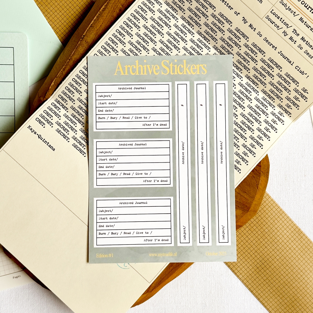 My Not So Secret Journal Club - Snail mail subscription