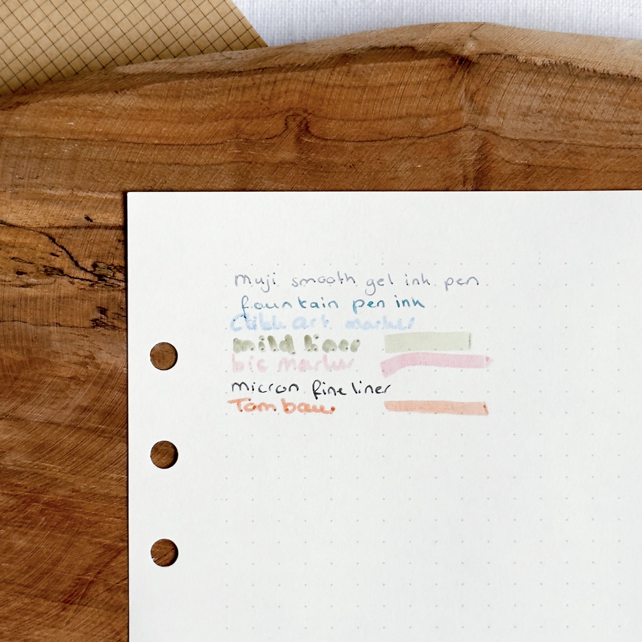 Dot Grid Ring Binder Inserts