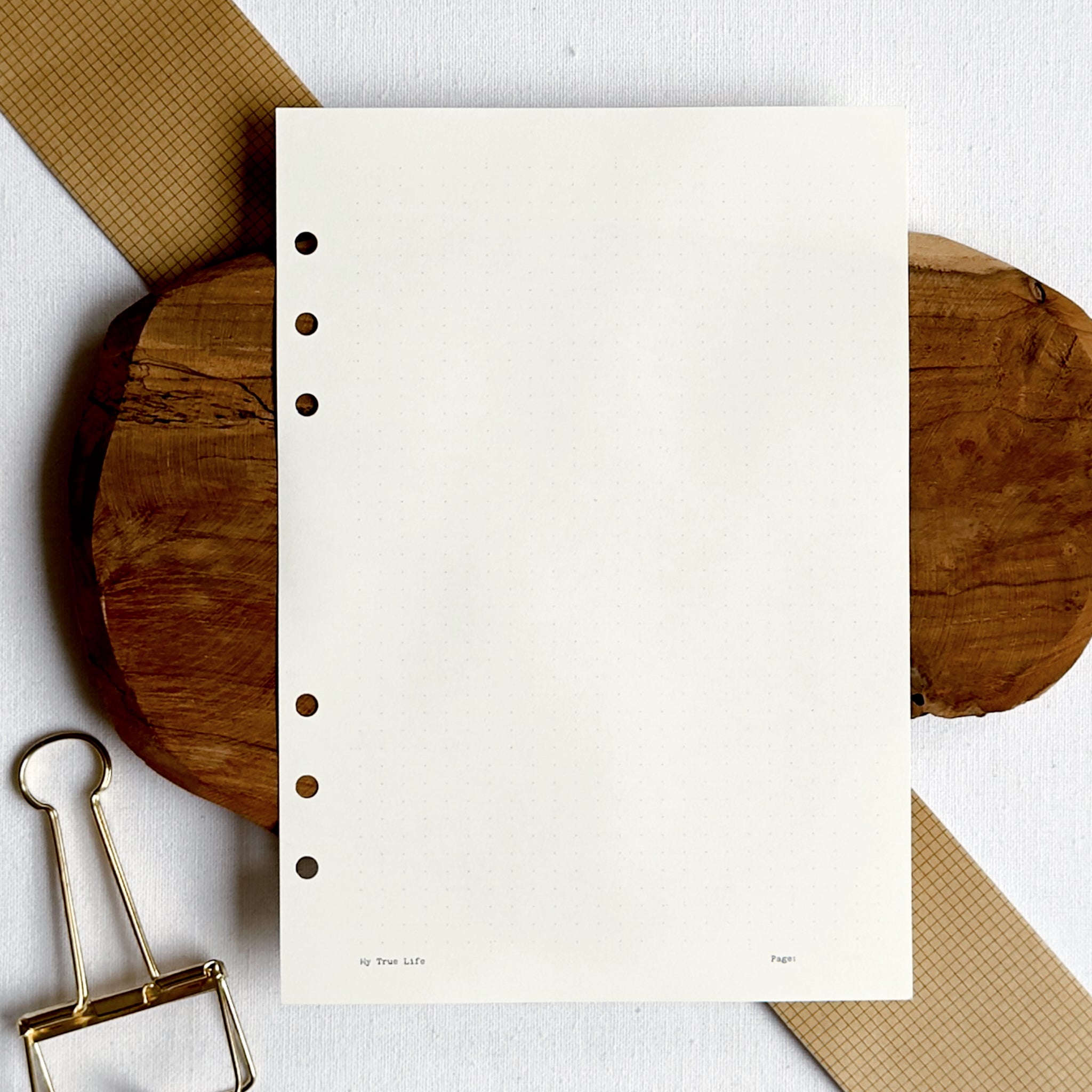 3-Pack Ring Binder Inserts - Graph, Lined And Dotted Pages