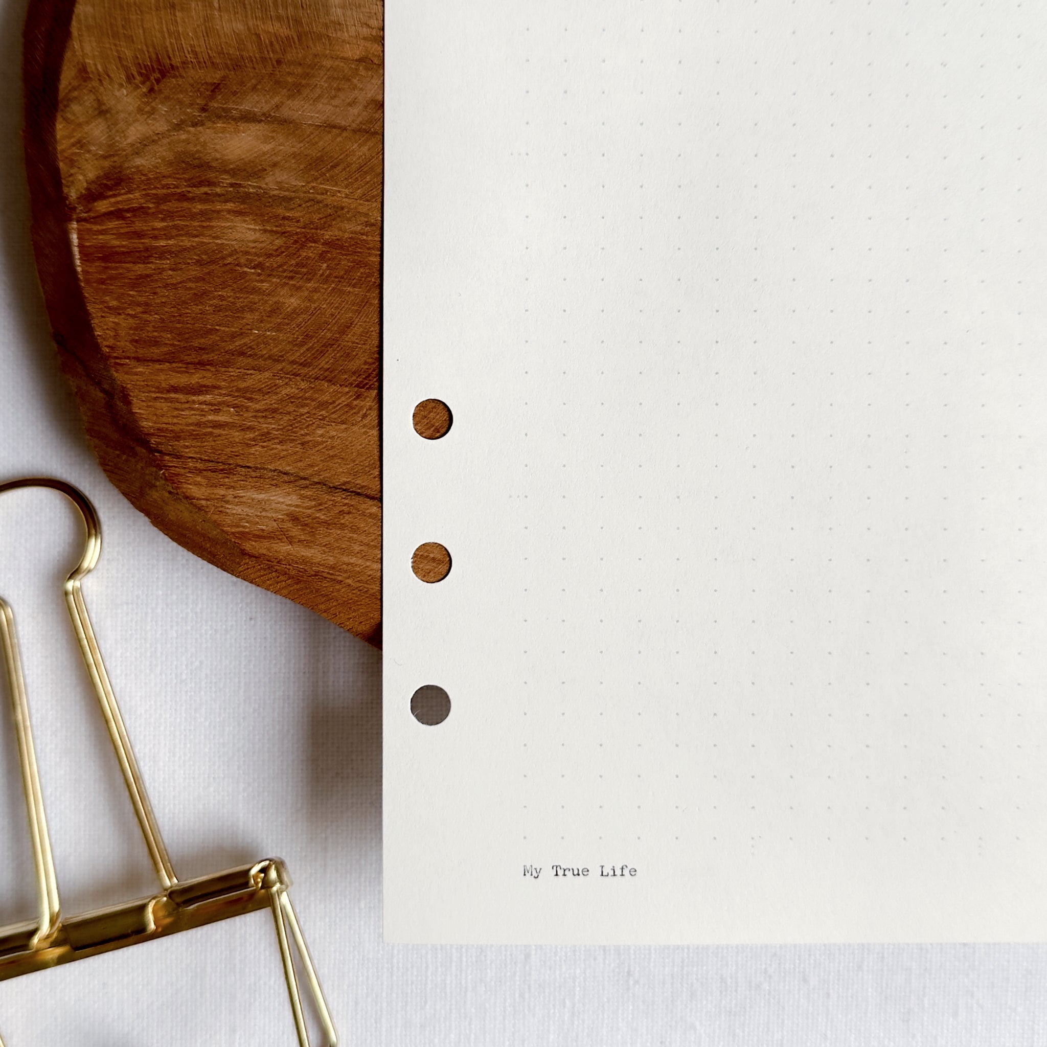 Dot Grid Ring Binder Inserts