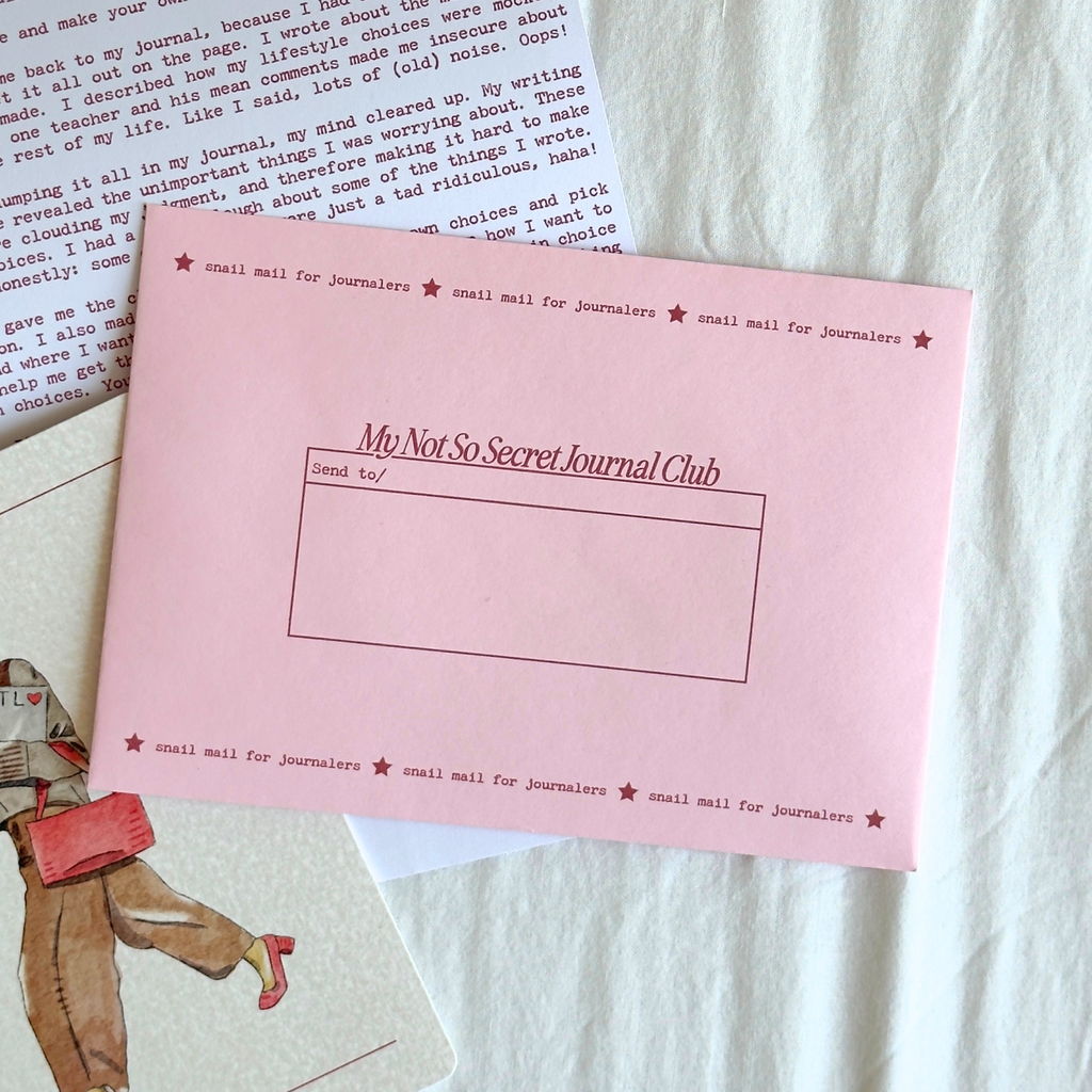 My Not So Secret Journal Club: Snail Mail Club For Journalers