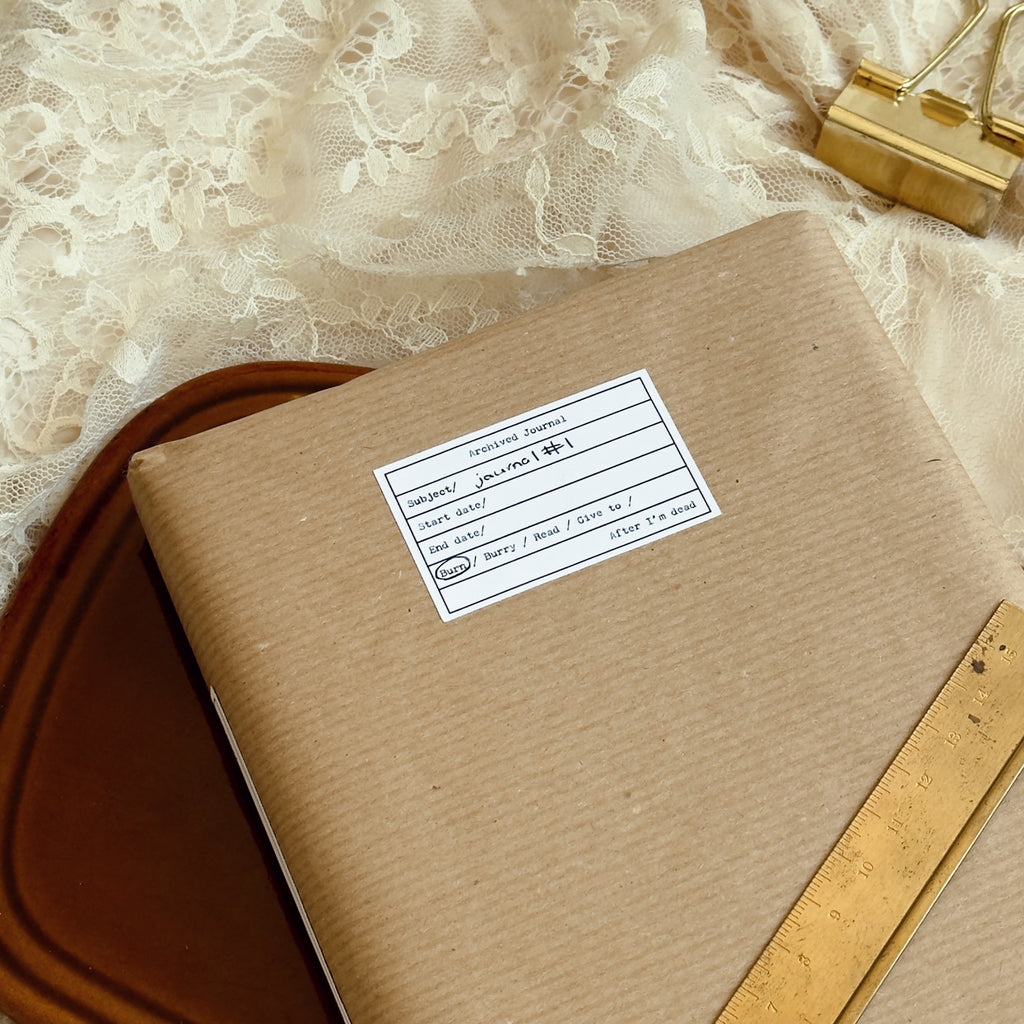 Journal Archive Stickers