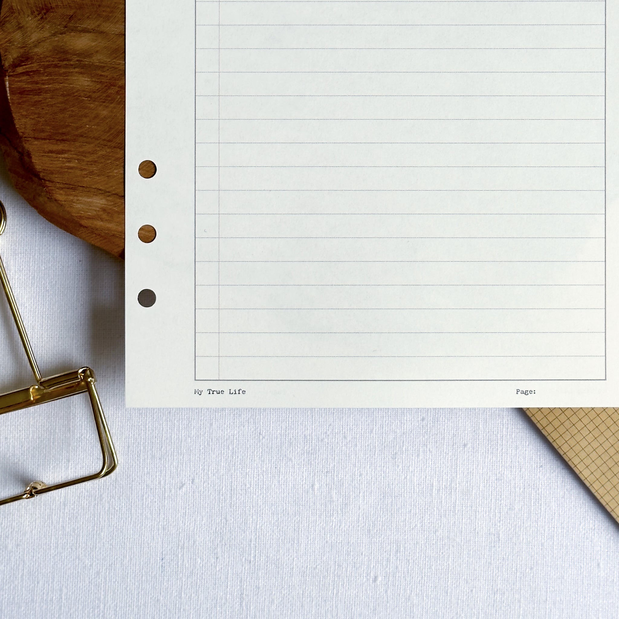 Lined Ring Binder Inserts