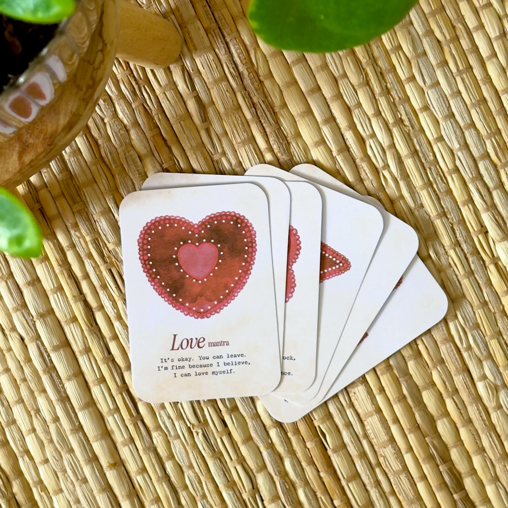 Mini mantra cards