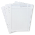 3-Pack Ring Binder Inserts - Graph, Lined And Dotted Pages
