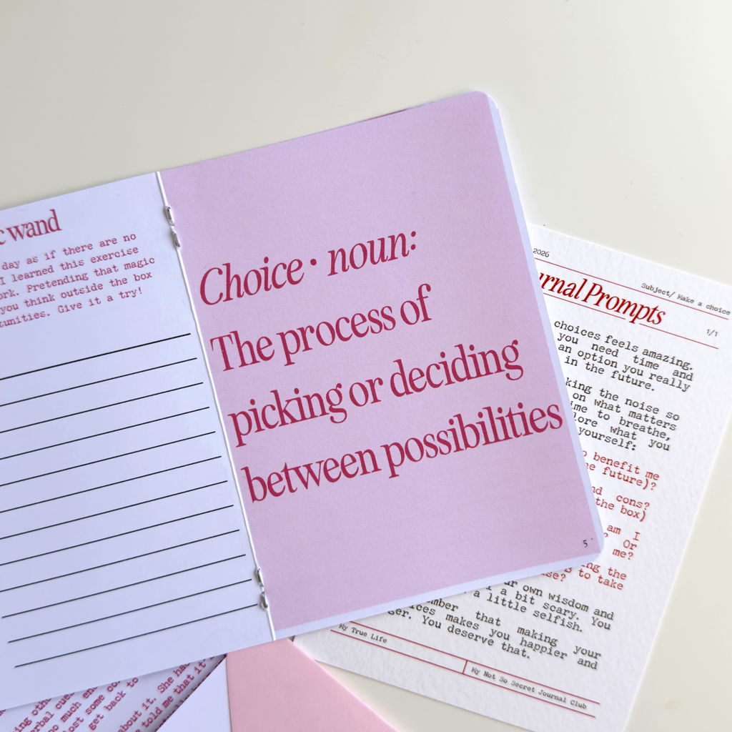 July Snail Mail Letter: Make Your Own Choices