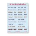 Scrapbook Word Stickers - Me Time