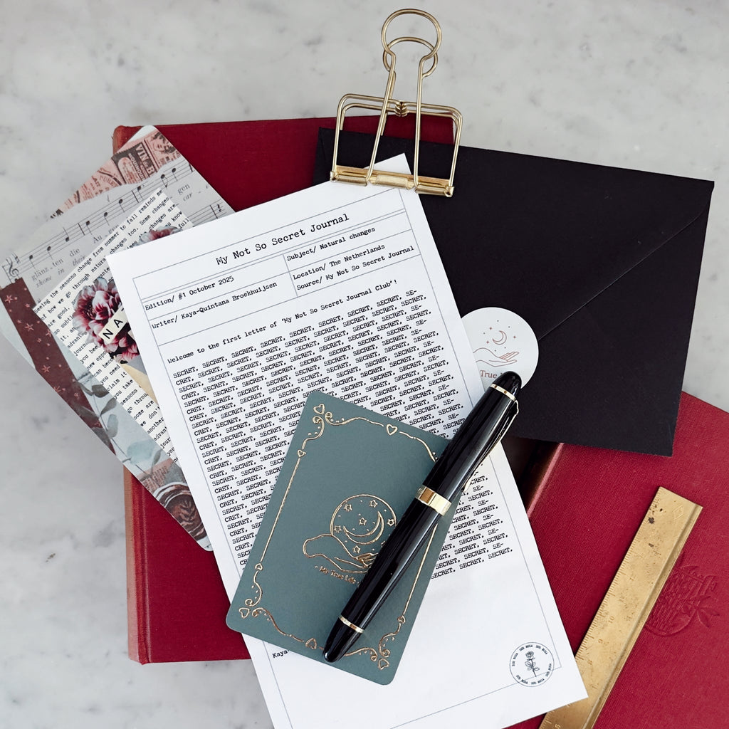 October Snail Mail Letter: Natural Changes
